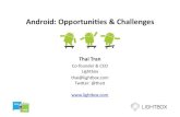 HTW2011: Thai Tran - Android: Opportunities and challenges