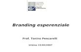 Branding Esperenziale - Tonino Pencarelli