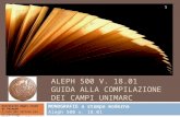Catalogazione_Aleph 500 v. 18.01