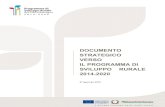Documento strategico PSR 2014-2020 dell'Emilia-Romagna