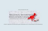 Una presentación del (Centro regional de educación para intérpretes en la Universidad de Northeastern)