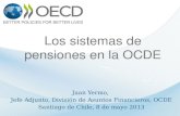 Los sistemas de pensiones en la OCDE Juan Yermo, Jefe Adjunto, División de Asuntos Financieros, OCDE Santiago de Chile, 8 de mayo 2013.