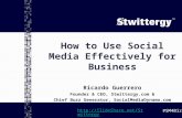 How to Use Social Media Effectively for Business