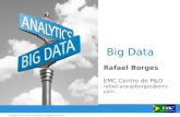 UFF Tech 2013 - Big Data - Rafael Borges EMC