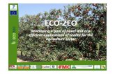 Ecozeo: Developing a pool of novel and eco‐efficient applications of zeolitefor the agriculture sector