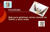 twitter en HootSuite español