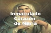 Inmaculado Corazón de María Inmaculado Corazón de María.