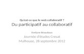 Qu'est-ce que le web collaboratif ? Du participatif au collaboratif