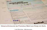 Desenvolvimento de produtos web com ruby on rails