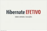 Hibernate Efetivo (QCONSP-2012)