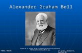Alexander Graham Bell Fuente de la imagen: 3AAlexander_Graham_Bell.jpg ©2012, TESCCC 1 er grado, Unidad 11, Lección.
