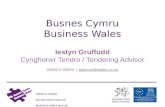 Business Wales - procurement mini-conference 2014