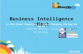 Business Intelligence vNext or How Cloud Computing is (not) Changing the Way We Do BI