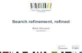 Search refinement