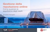 GESTIONE della REPUTAZIONE ONLINE - BTO Buy Tourism Online 2013 - Armando Travaglini