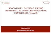 FLAVIA MARIA COCCIA - #COOL-TOUR - BTO Buy Tourism Online 2013