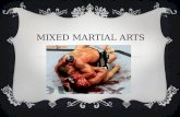Mixed martial arts.