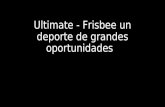 Ultimate frisbee. Francisco Aguirre