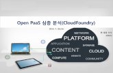 [개방형 클라우드 플랫폼 오픈세미나 오픈클라우드 Pub] 2.cloud foundry 분석
