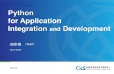 Python for Application Integration and Development