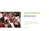 social media & democracy