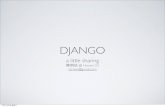 Django sharing