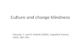 0929 周二報告Culture And Change Blindness
