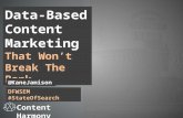 Cost Effective Data-Based Content Marketing