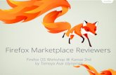 Firefox Marketplace Reviewers