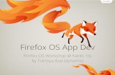 Firefox os app dev