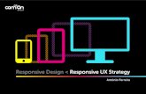 Responsive Design - Responsive UX Strategy