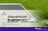 SharePoint Nightmares: Respecteer De Grenzen Van Het Platform
