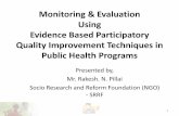 Monitoring & evaluation