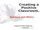 Creating A Positive Classroom by Aryan College