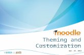 Moodle theming and customization