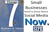 7 Things Small Businesses Need to Know About Social Media NOW