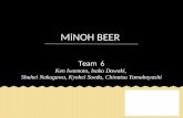 Minoh beer