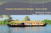 Premium Houseboats in Alleppey, Kerala - Tours in India