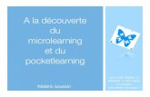 MicroLearning et PocketLearning