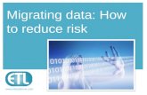 Migrating data: How to reduce risk