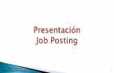 PresentacióN Job Posting