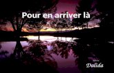 Dalida - Pour En Arriver La - first edition
