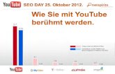 Mit Youtube berühmt werden - SEO DAY Präsentation YouTube
