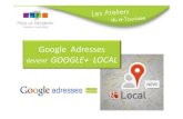 Google Adresse devient Google+ Local - Ateliers Numériques Pays de Bergerac