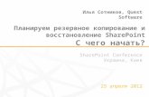 Доклад Ильи Сотникова на SPCUA 2012