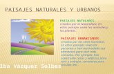 Paisajes naturales y urbanos