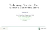 The Farmer's Side of the Story