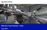 Market Research Report : Machine Tools Market in India 2012