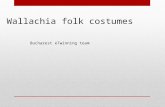 Wallachian folk costumes
