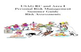 USAG RC and Area I, Personal Risk Management Summer Guide